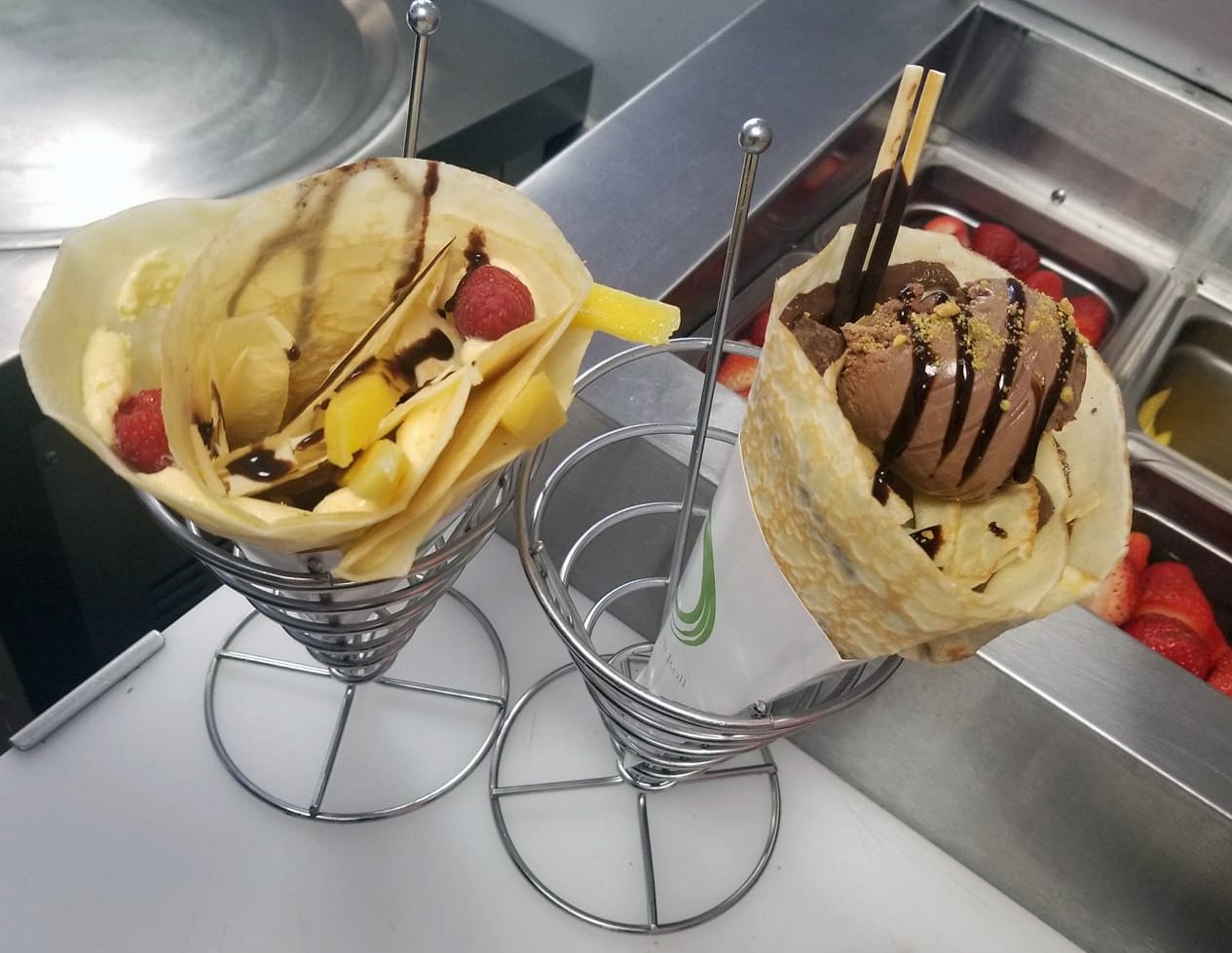 5 off purchase of 25 or more at Tea & Crepe Cafe Visit Grand Forks